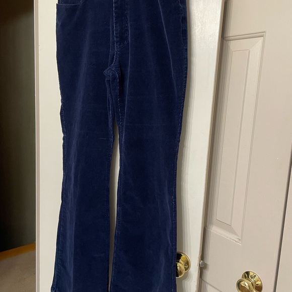 Navy blue corduroy jeans in size 13 for juniors - Picture 5 of 6